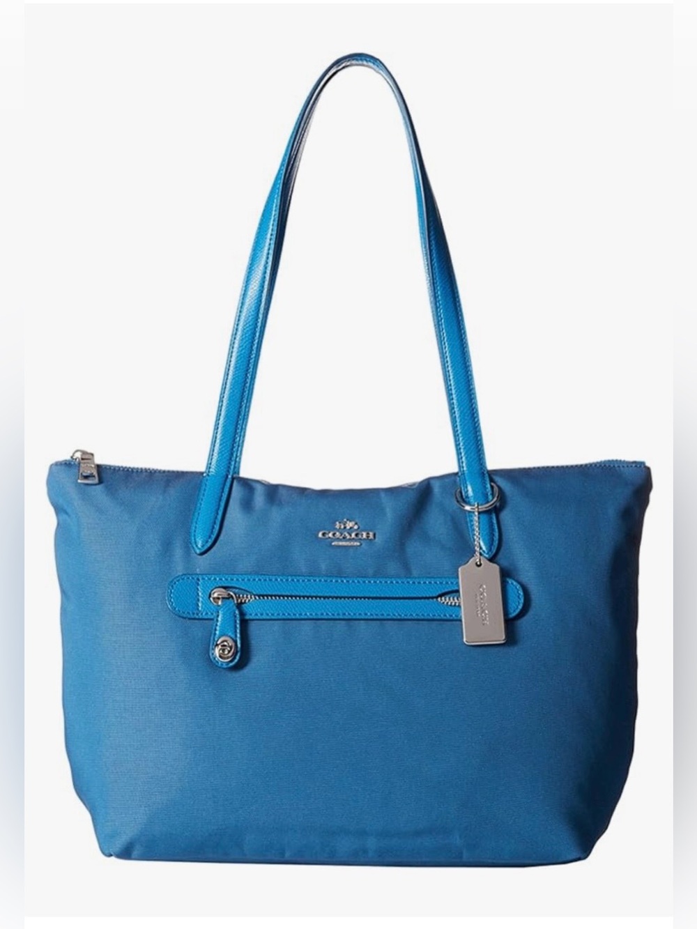NWOT Coach NY Nylon and Leather Tote